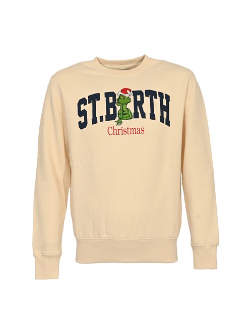 Felpa Soho Grinch in cotone Mc2 Saint Barth | SOH000400580I